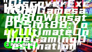 "Discover Exciting Games and Big Wins at PGSlot88: Your Ultimate Online Gaming Destination"